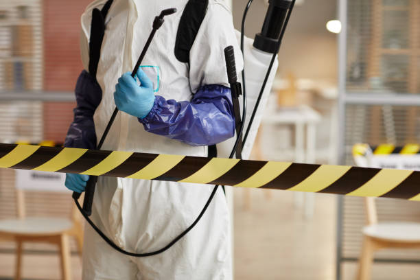 Professional Hoarding Cleanup technician working in Peru, IN